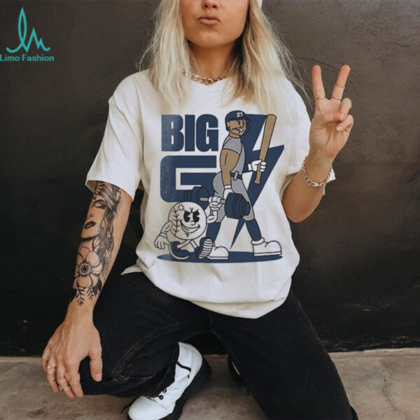 New York Yankees Giancarlo Stanton Big G summer cartoon shirt