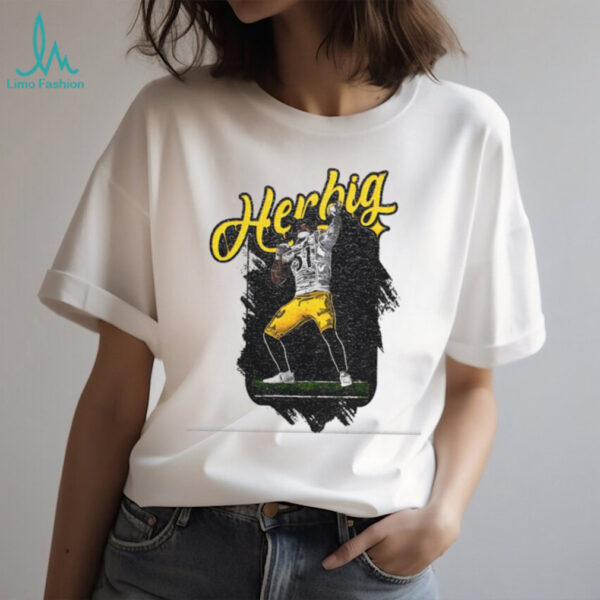 Nick Herbig Pittsburgh Steelers Football NFL 2025 art shirt