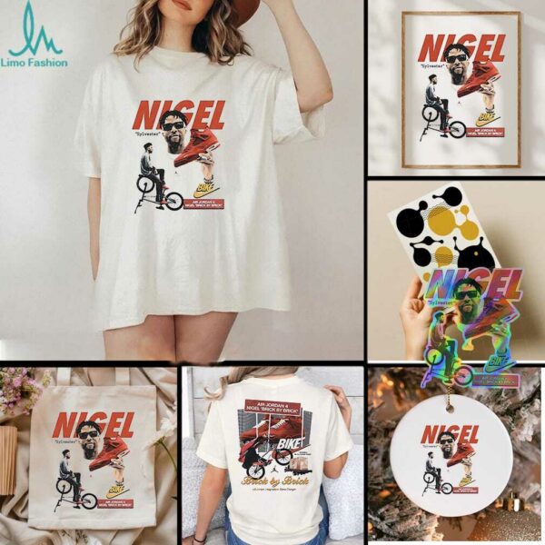 Nigel Sylvester brick by brick graphic shirt