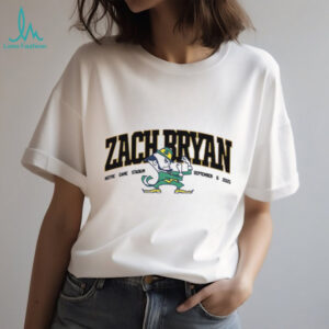 Notre Dame Fighting Irish Zach Bryan Tour 2025 shirt