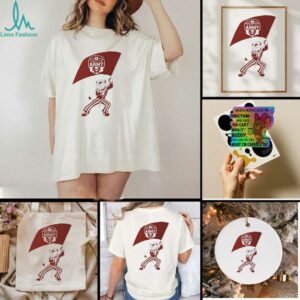 Indiana Hoosier army flag shirt