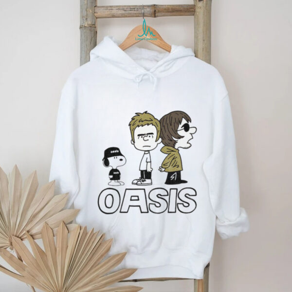 Oasis Band Snoopy Funny Cartoon Live Reunion 25 shirt