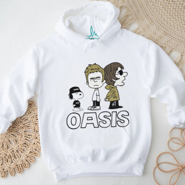 Oasis Band Snoopy Funny Cartoon Live Reunion 25 shirt