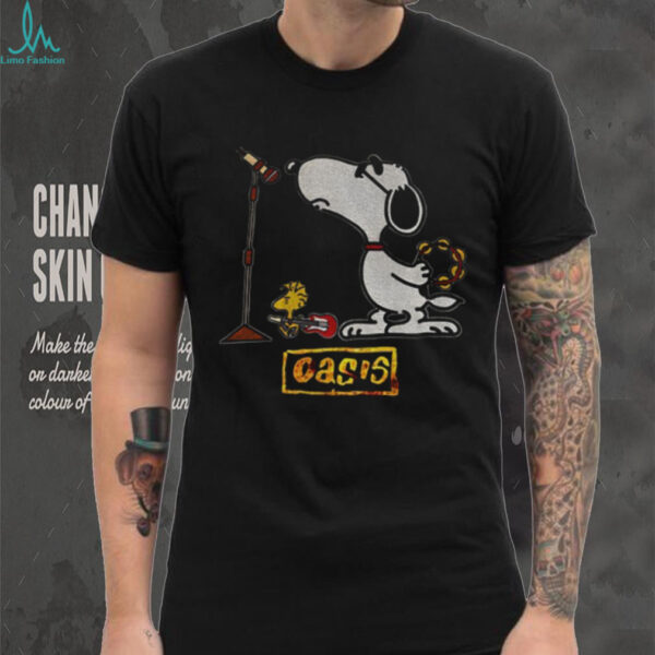 Oasis x Snoopy Vintage Halftone Style shirt