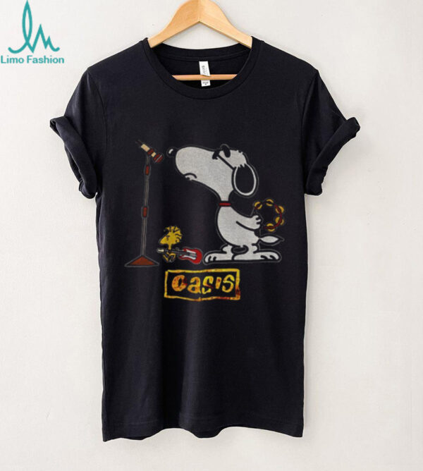 Oasis x Snoopy Vintage Halftone Style shirt