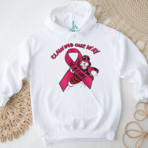 Obie mascot Massillon Tigers x Breast Cancer Awareness clawing our way to a cure shirt