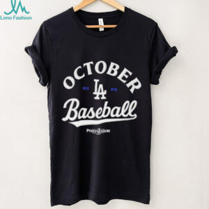 October Baseball Los Angeles Dodgers 2025 MLB Postseason shirt