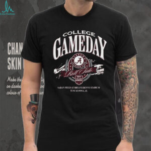 Official Alabama Crimson Tide 2025 College Gameday Saban Field At Bryant Denny Stadium Shirt