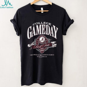 Official Alabama Crimson Tide 2025 College Gameday Saban Field At Bryant Denny Stadium Shirt