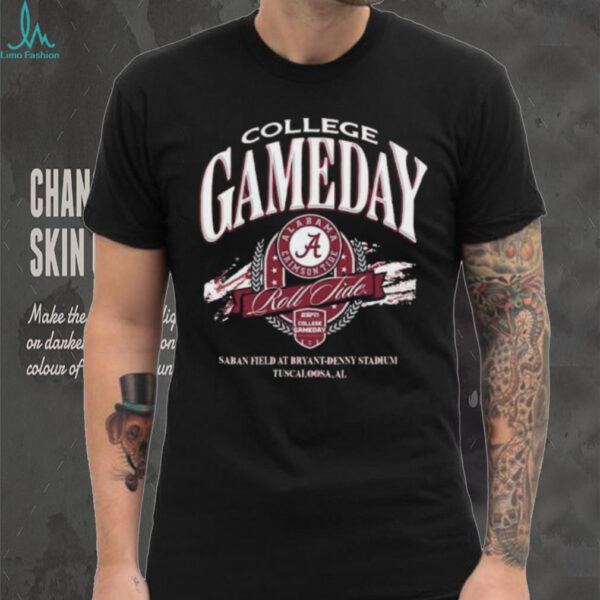 Official Alabama Crimson Tide College GameDay 2025 Roll Tide shirt