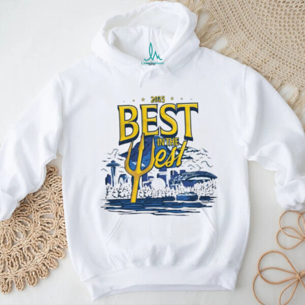 Official Best In the West 2025 Seattle Mariners Baseball Shirt