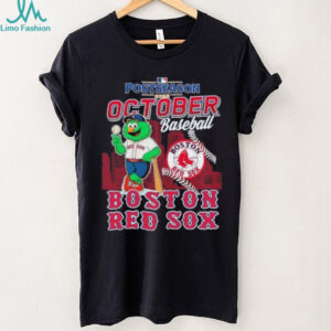 Official Boston Red Sox Mascot 2025 October Baseball Shirt