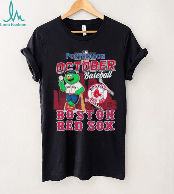 Official Boston Red Sox Mascot 2025 October Baseball Shirt