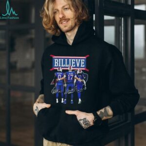 Official Buffalo Bills Billieve Coleman Allen And Cook Signatures 2025 Shirt
