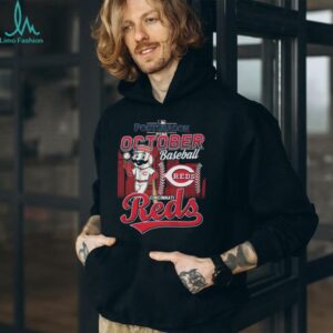 Official Cincinnati Reds Macsot Baseball 2025 Postseason Champions Shirt