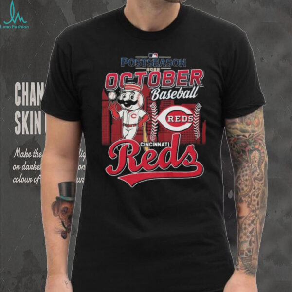 Official Cincinnati Reds Macsot Baseball 2025 Postseason Champions Shirt