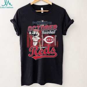 Official Cincinnati Reds Macsot Baseball 2025 Postseason Champions Shirt
