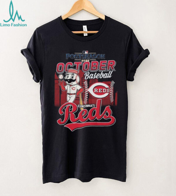 Official Cincinnati Reds Macsot Baseball 2025 Postseason Champions Shirt