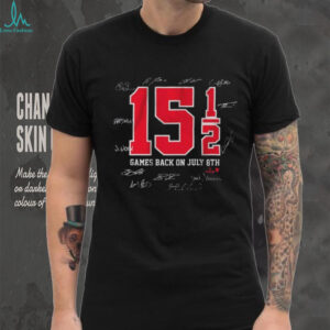 Official Cleveland Baseball 15.5 Game Comeback Shirt