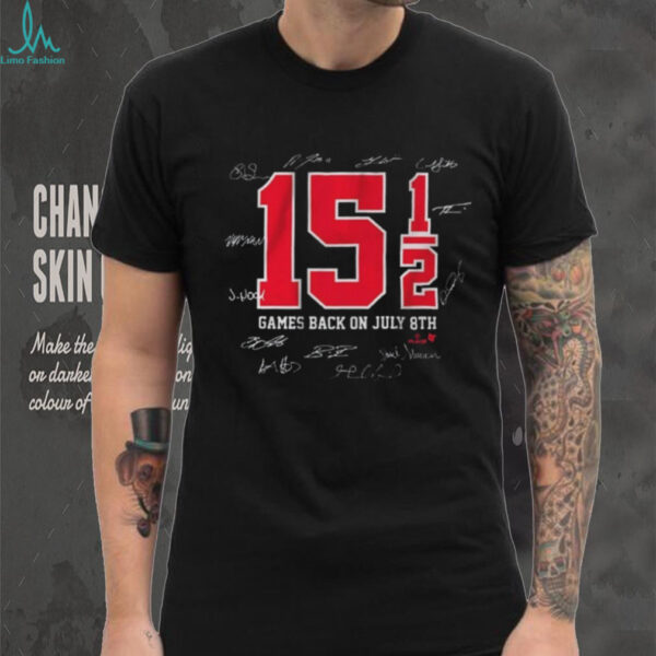 Official Cleveland Baseball 15.5 Game Comeback Shirt