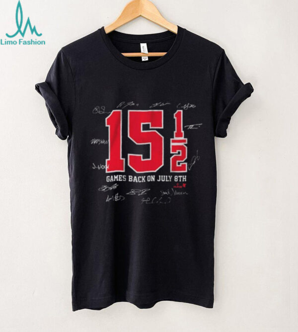 Official Cleveland Baseball 15.5 Game Comeback Shirt