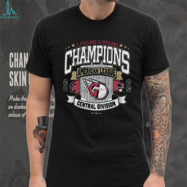 Official Cleveland Guardians 2025 Division Champions Franklin Shirt