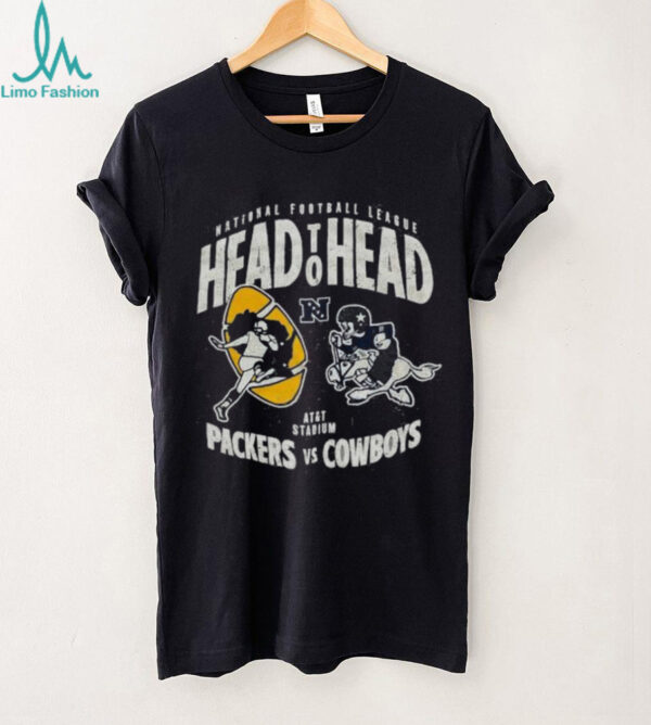 Official Dallas Cowboys Vs Green Bay Packers 2025 NFL Head To Head Week 4 Shirt