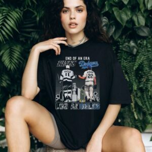 Official End Of An Era Los Angeles Kings And Los Angeles Dodgers Signatures Shirt