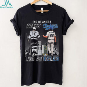Official End Of An Era Los Angeles Kings And Los Angeles Dodgers Signatures Shirt