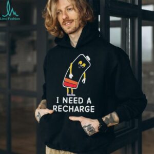 Official Energy I Need A Recharge Shirt