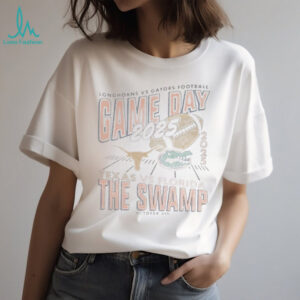 Official Florida Gators vs Texas Longhorns 2025 Gameday The Swamp Shirt