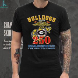 Official Georgia Bulldogs 1775 2025 2025 Marines The Few The Proud Shirt
