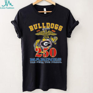 Official Georgia Bulldogs 1775 2025 2025 Marines The Few The Proud Shirt