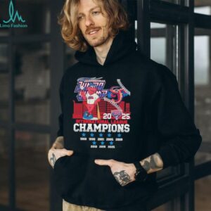 Official Jacksonville Jumbo Shrimp Mascot 2025 International League Champions Shirt