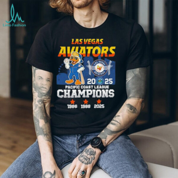 Official Las Vegas Aviators Mascot 2025 Pacific Coast League Champions Shirt