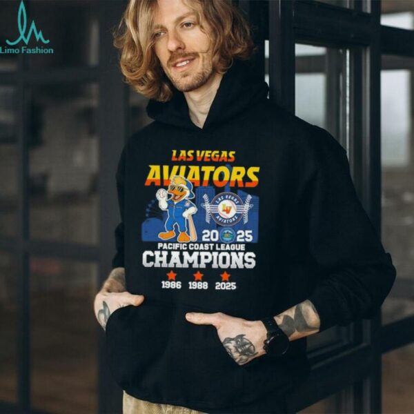 Official Las Vegas Aviators Mascot 2025 Pacific Coast League Champions Shirt