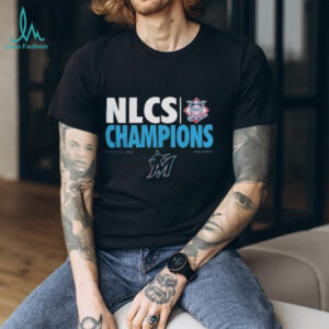 Official Miami Marlins 2025 NLCS Champions MLB Postseason Shirt