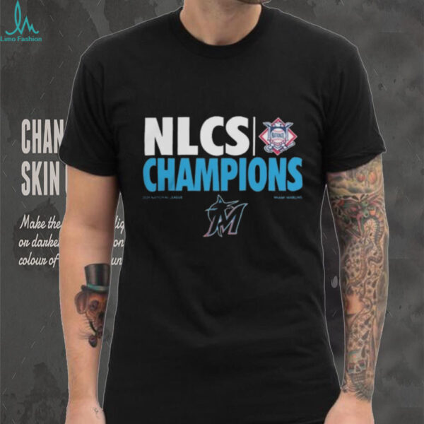Official Miami Marlins 2025 NLCS Champions MLB Postseason Shirt