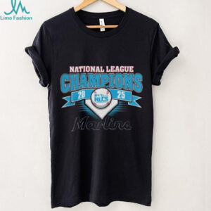 Official Miami Marlins 2025 National League Champions Champions Shirt