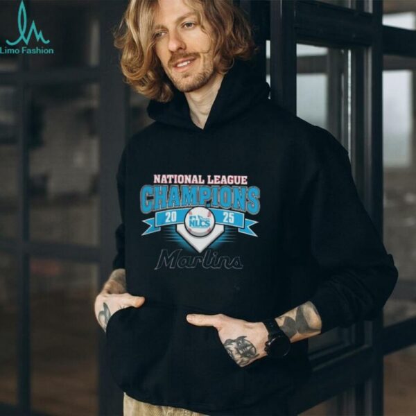 Official Miami Marlins 2025 National League Champions Champions Shirt