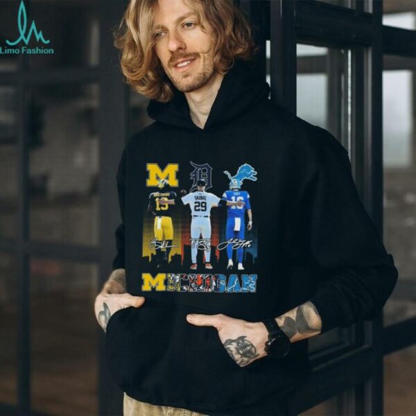 Official Michigan City Sports Players Underwood Skybal And Goff Signatures 2025 Shirt