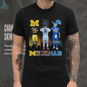 Official Michigan City Sports Players Underwood Skybal And Goff Signatures 2025 Shirt
