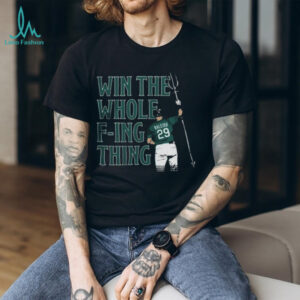 Official Mlb Mariners Cal Raleigh Win the Whole F ing Thing Shirt