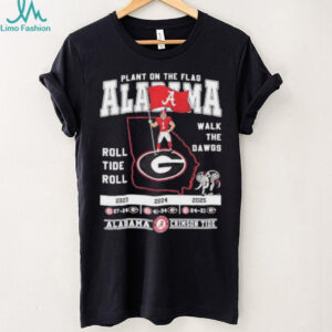 Official Plan On The Flag Alabama Walk The Dawgs Shirt