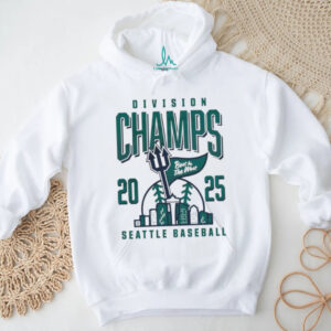 Official Seattle Baseball 2025 Division Champions Best In The West T Shirt