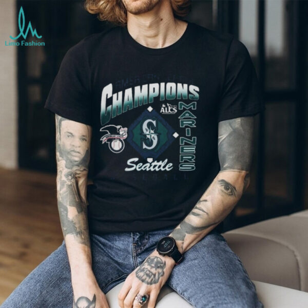 Official Seattle Mariners 2025 ALCS Champions MLB American League Baseball Shirt