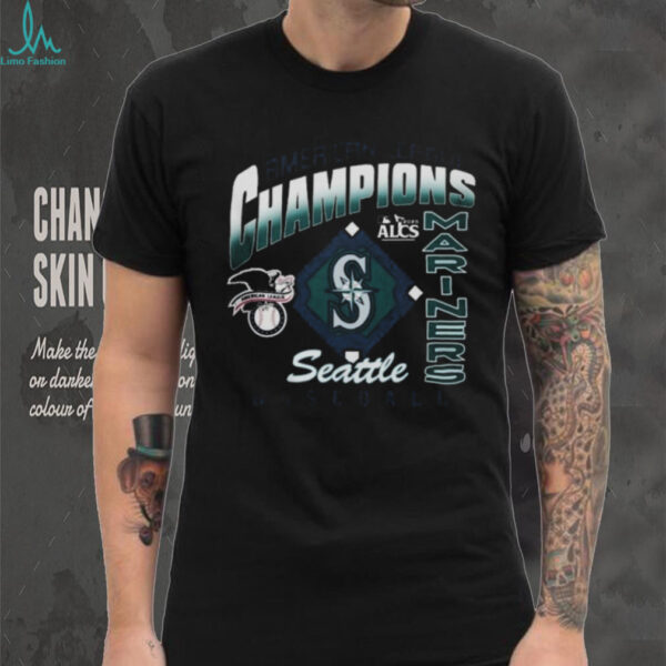 Official Seattle Mariners 2025 ALCS Champions MLB American League Baseball Shirt