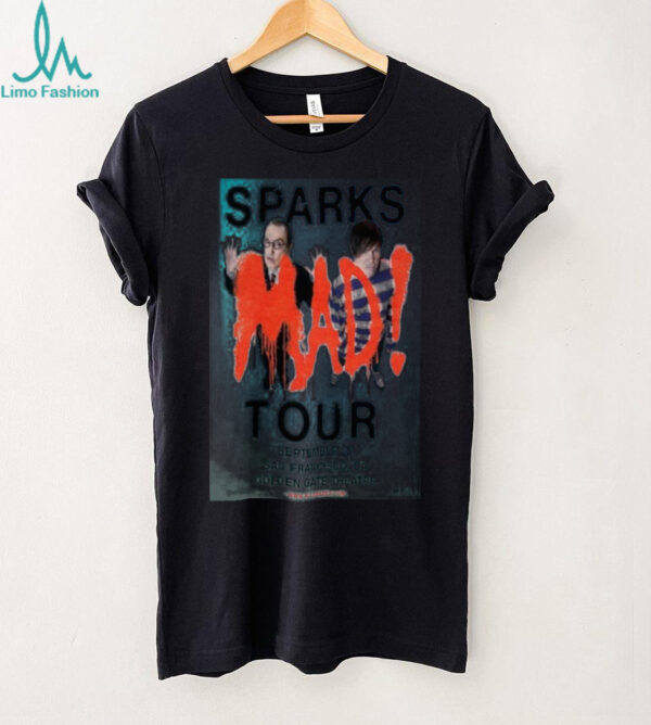 Official Sparks Madi Golden Gate Theatre Sept 27 202 Concert Poster Shirt