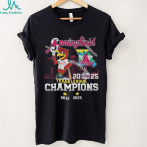 Official Springfield 2025 Texas League Champions Shirt