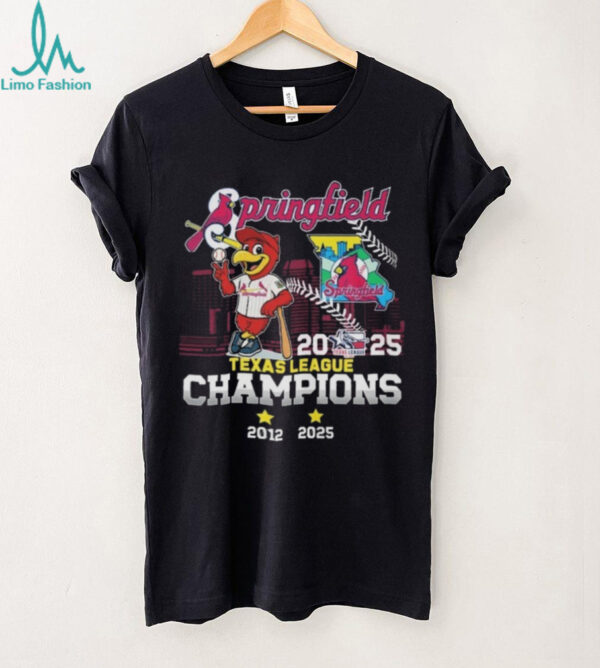 Official Springfield 2025 Texas League Champions Shirt